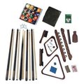 Blue Wave Blue Wave BG2540W Deluxe Billiards Accessory Kit - Walnut BG2540W